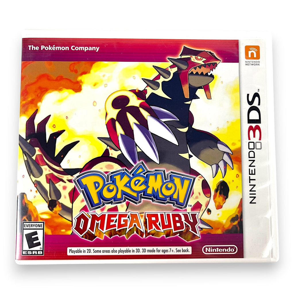 Das Cover von Pokemon: Omega Rubin / Omega Ruby für Nintendo 3DS