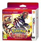 Die Umverpackung von Pokemon: Omega Rubin / Omega Ruby mit Groudon und PEGI 7 Siegel.