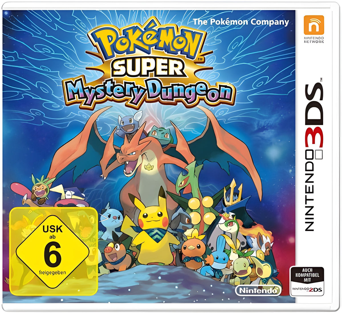 Das Cover von Pokemon Super Mystery Dungeon für Nintendo 3DS