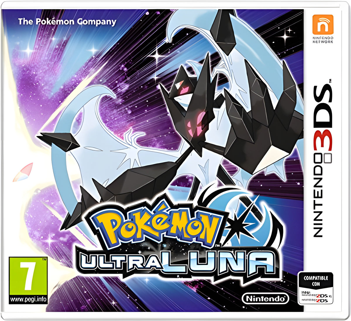 Das Cover von Pokemon Ultraluna / Ultramond für Nintendo 3DS