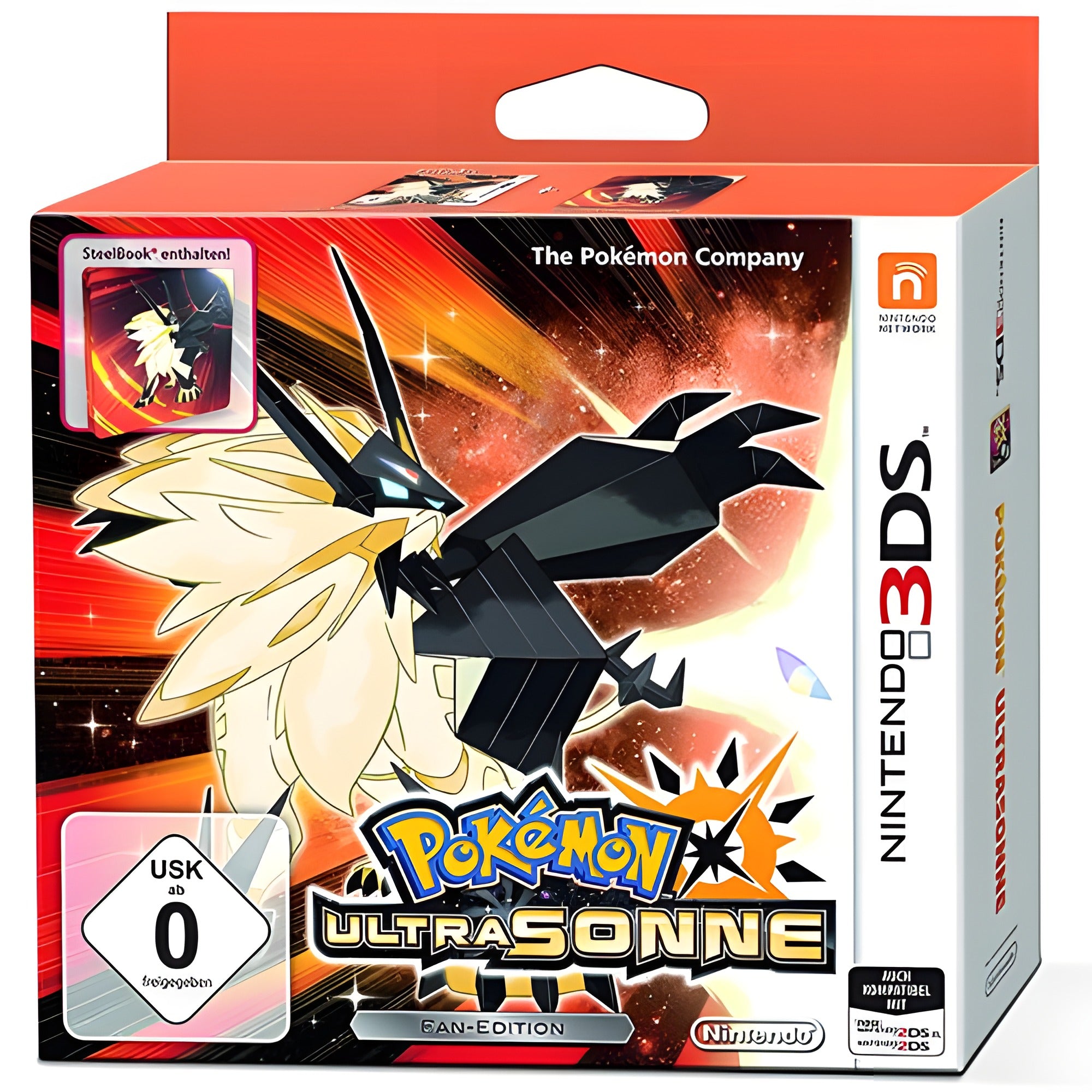 Pokémon: Ultrasonne + Steelbook Fan-Edition (DE) — Fan-Edition · Big Box