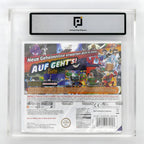 Die Rückseite von Pokémon: Ultrasonne / Ultra Sun Pixel Grading SEALED 85 ist in einem transparenten Grading-Case zu sehen.