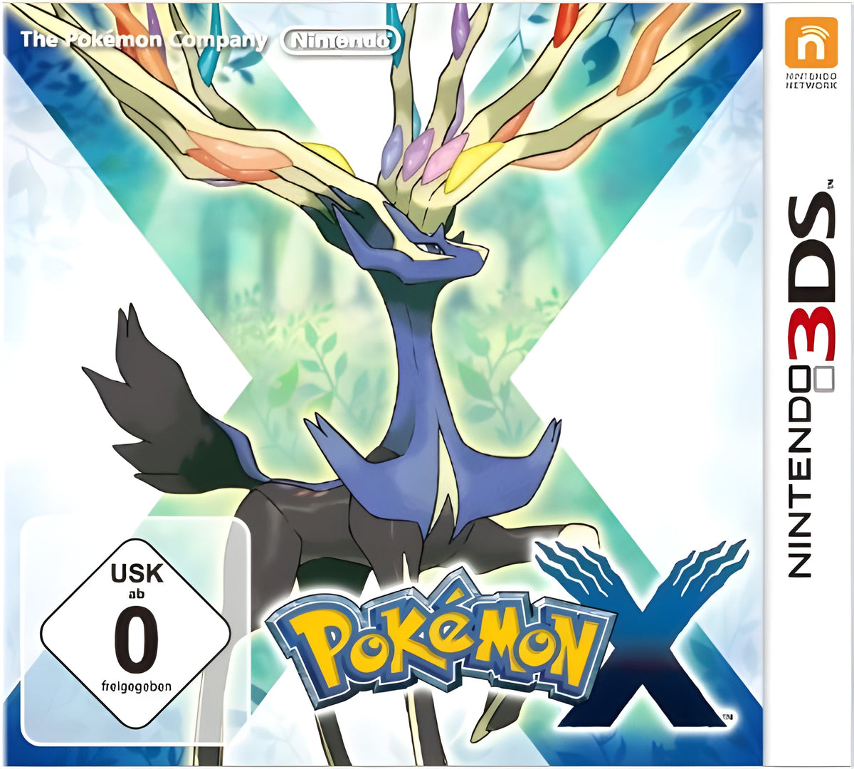 Das Cover von Pokemon X für Nintendo 3DS