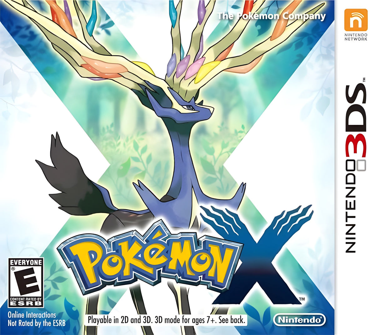 Das Cover von Pokemon X für Nintendo 3DS