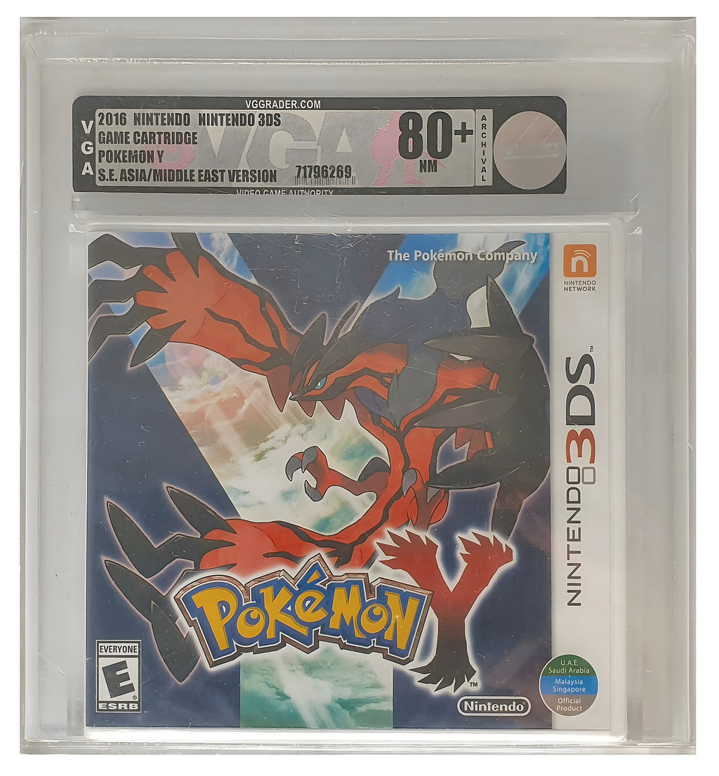 Das Cover von Pokemon Y VGA Grading SEALED 80+ für Nintendo 3DS