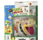 Das Cover von Poochy & Yoshi's Woolly World + Figur Schnuffel / Poochy zeigt die Verpackung mit USK ab 0.