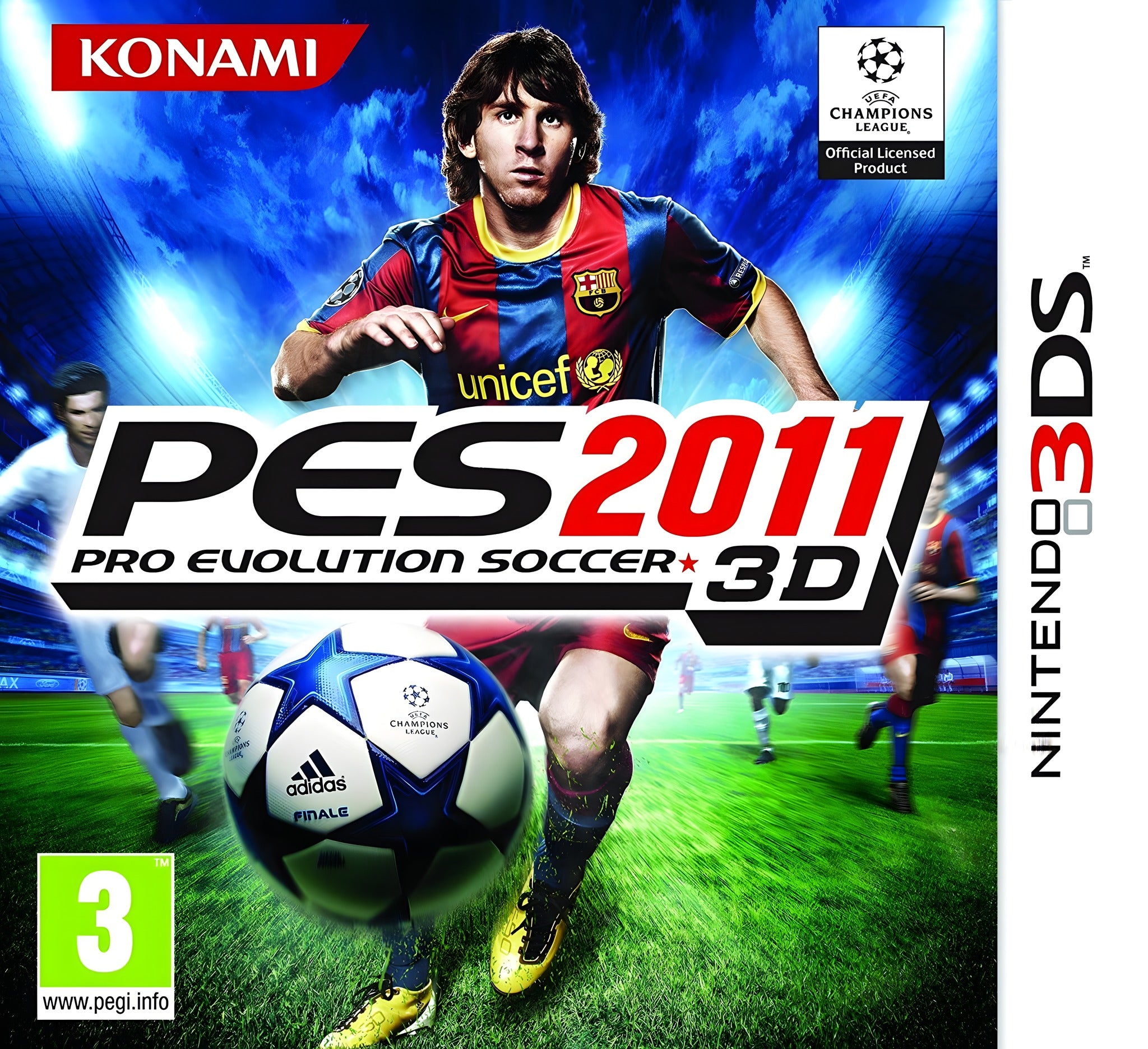 Pro Evolution Soccer 2011 / PES 11 – Cover Vorderseite