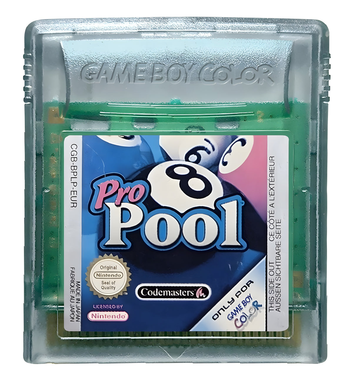 Das Modul von Pro Pool für GameBoy Color