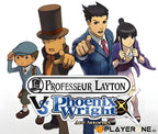 Professor Layton vs Phoenix Wright: Ace Attorney NV 4 – Cover Vorderseite