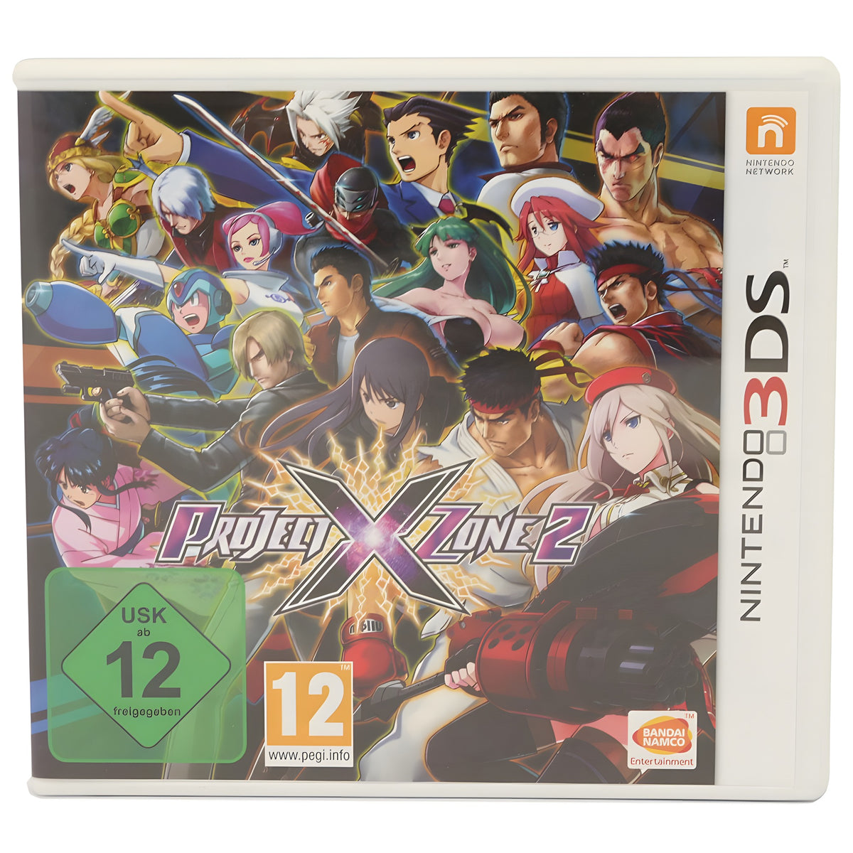 Das Cover von Project X Zone 2 für Nintendo 3DS