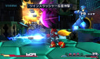 In Project X Zone kämpfen Zero und Mega Man in einer futuristischen Umgebung gegen Gegner.