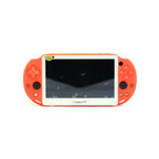 Konsole Slim Neon Orange Custom Case + Netzteil