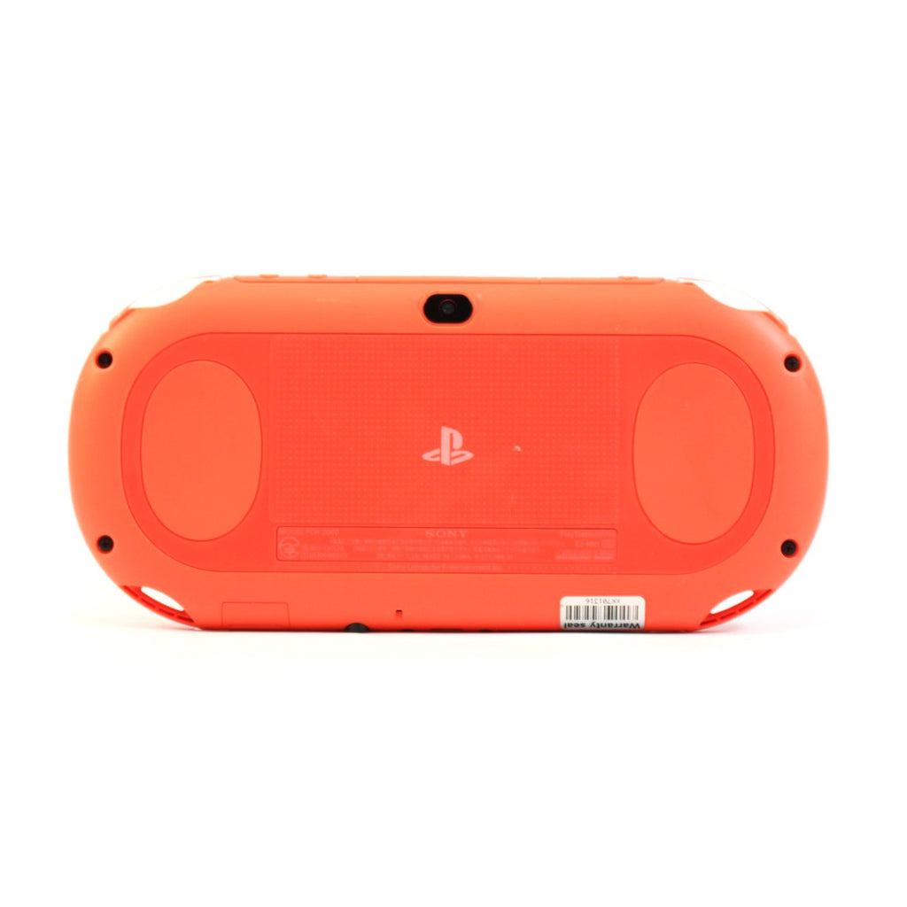 Konsole Slim Neon Orange Custom Case + Netzteil
