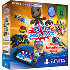 Konsole Slim schwarz Mega Pack V1 + Netzteil