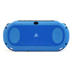 Konsole Slim weiß-blau Custom Case + Netzteil