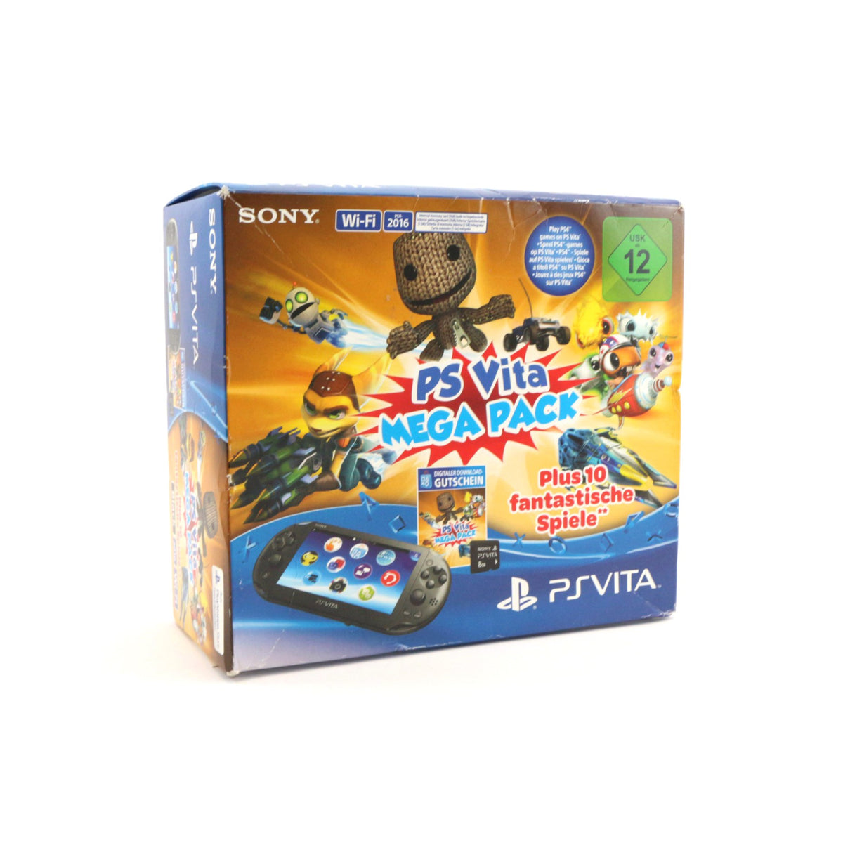 Konsole Wi-Fi schwarz Mega Pack V2 + Netzteil