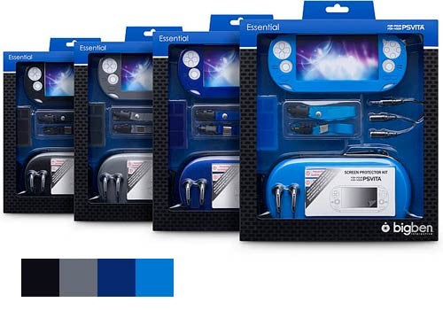 Zubehör-Set: Essential Pack farblich sortiert [bigben]