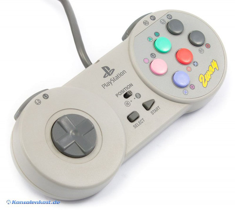 Controller / Pad grau Fighting Commander 2 Way / HPS-08 [Hori]