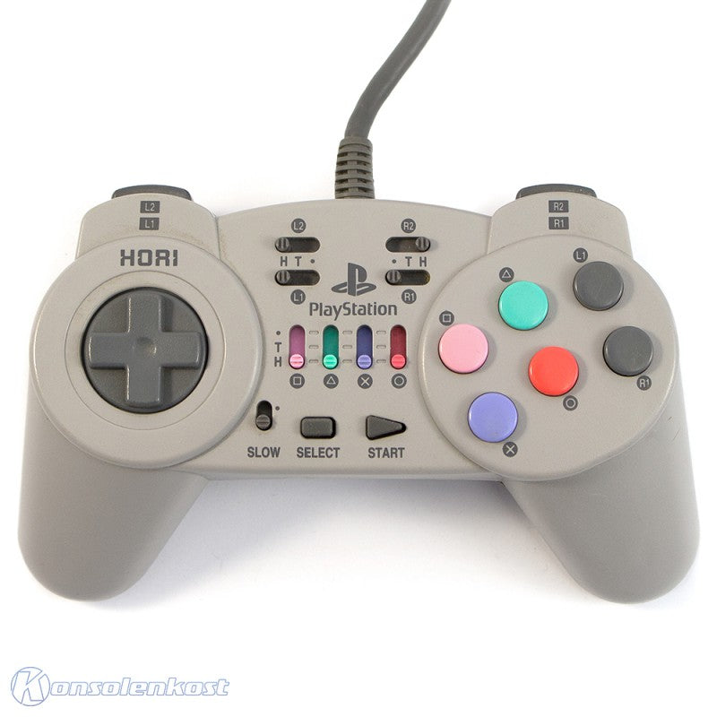Controller / Pad mit Turbo & Slowmotion grau Fighting Commander 10B / HPS-09 [Hori]