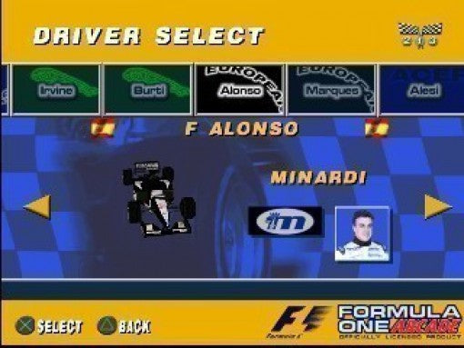 Formula One Arcade