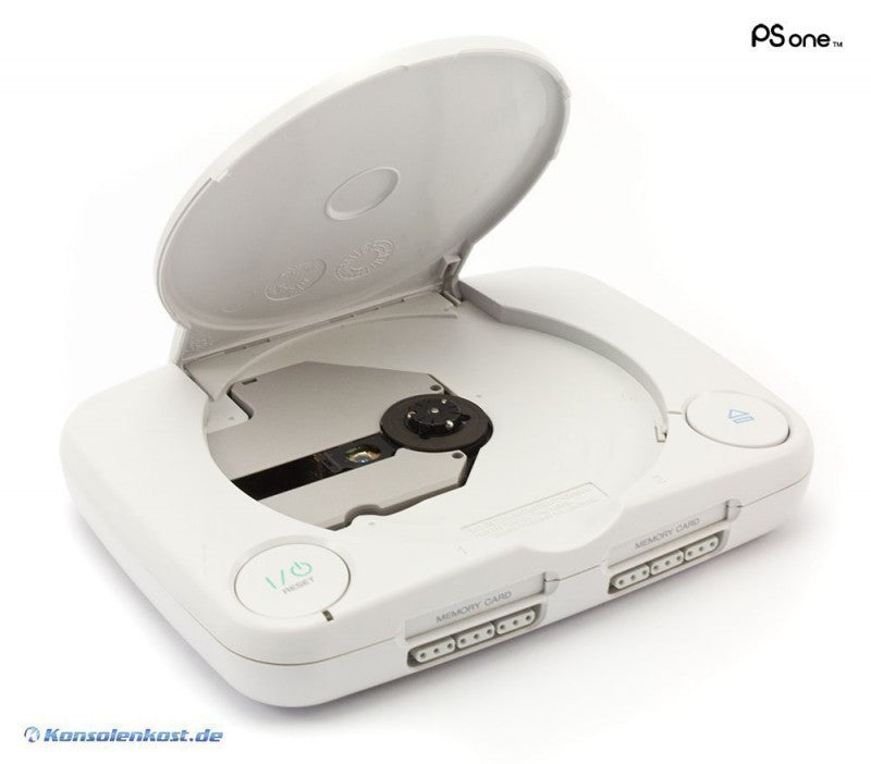 Konsole PSOne Slim + Original DualShock Controller schwarze Box
