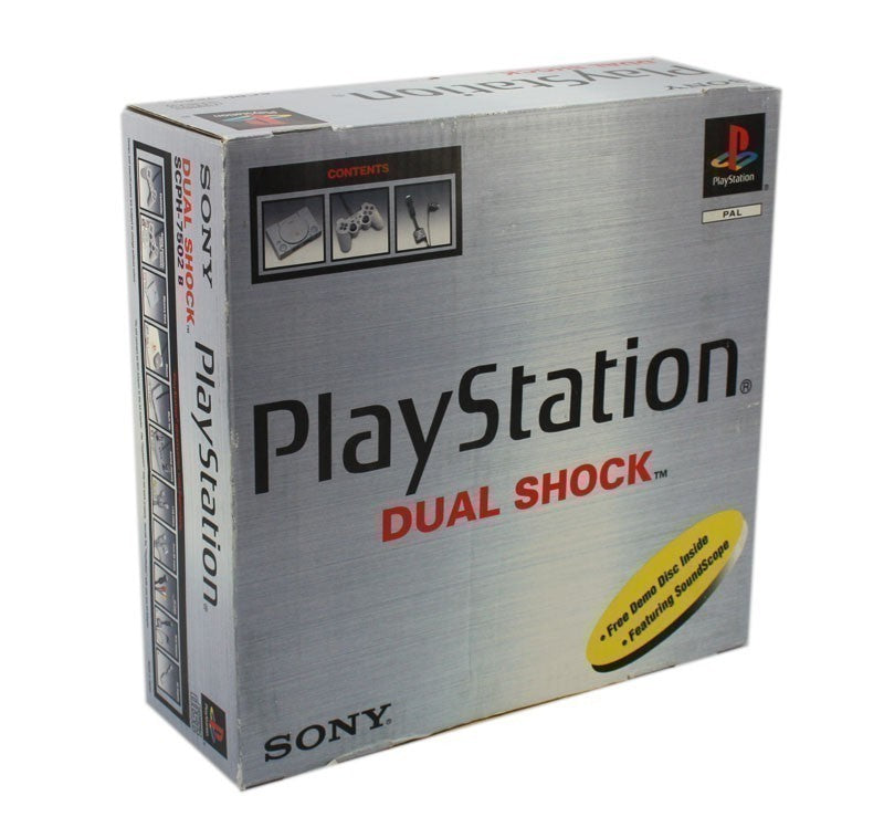 Konsole SCPH 7502 + Original DualShock Controller + Zubehör