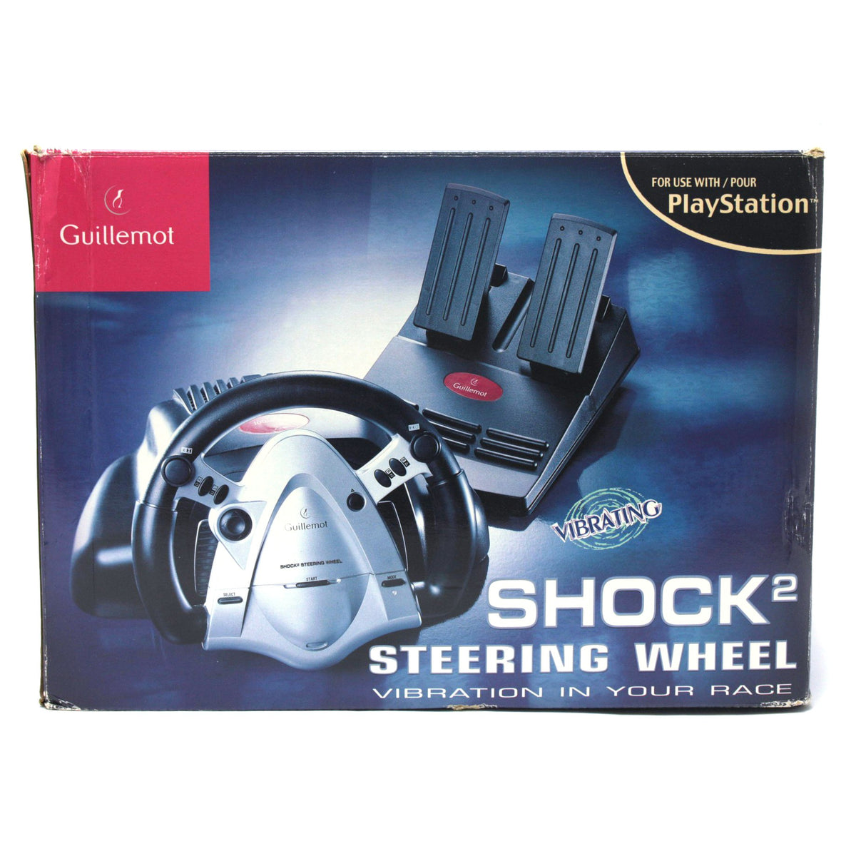 Lenkrad / Racing / Steering Wheel mit Pedale Shock² mit Vibration [Guillemot]