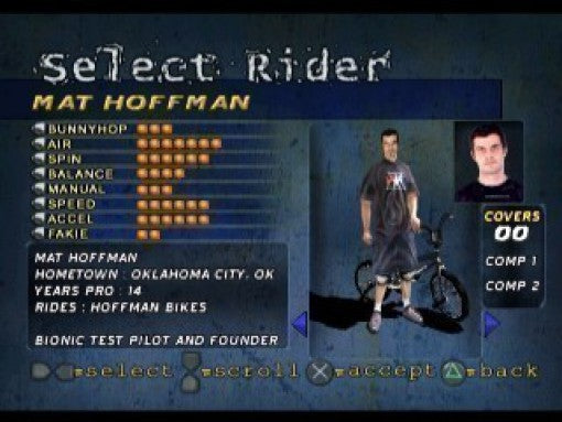 Mat Hoffmans Pro BMX