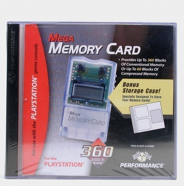 Memory Card / Memorycard / Speicherkarte 24 MB / 360 Blocks [Performance]