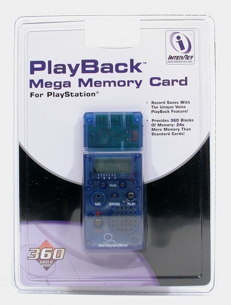 Memory Card / Memorycard / Speicherkarte 24 MB / 360 Blocks verschieden Farben [InterAct]