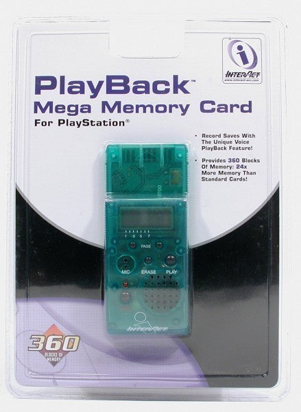 Memory Card / Memorycard / Speicherkarte 24 MB / 360 Blocks verschieden Farben [InterAct]
