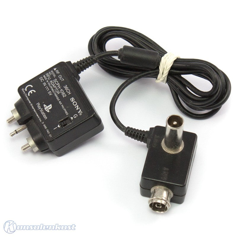 Original Sony Composite - Antennenkabel / Adapter / Unit für SCPH-1002 Konsole / SCPH-1062