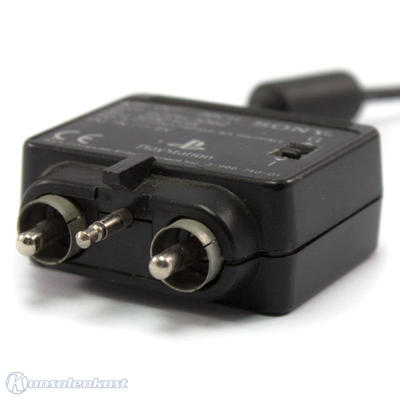 Original Sony Composite - Antennenkabel / Adapter / Unit für SCPH-1002 Konsole / SCPH-1062
