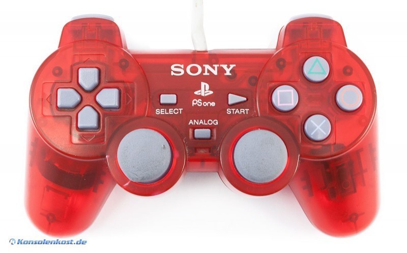 Original Sony Controller PSOne rot-transp. SCPH-110