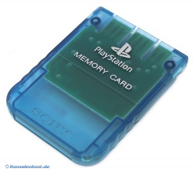 Original Sony Memory Card / Speicherkarte 1 MB blau