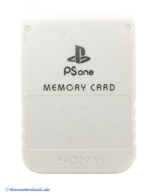 Original Sony Memory Card / Speicherkarte 1 MB für PSOne weiß