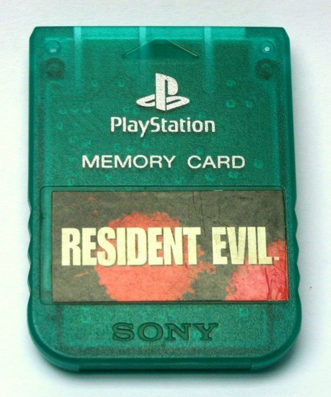 Original Sony Memory Card / Speicherkarte 1 MB grün