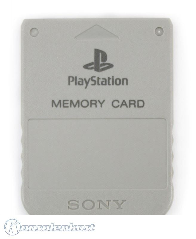 Original Sony Memory Card / Speicherkarte grau SCPH-1020