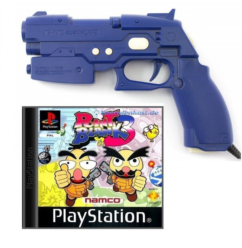 Point Blank 3 + Guncon Lightgun