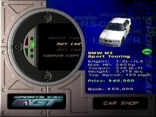 Sports Car GT (DE)