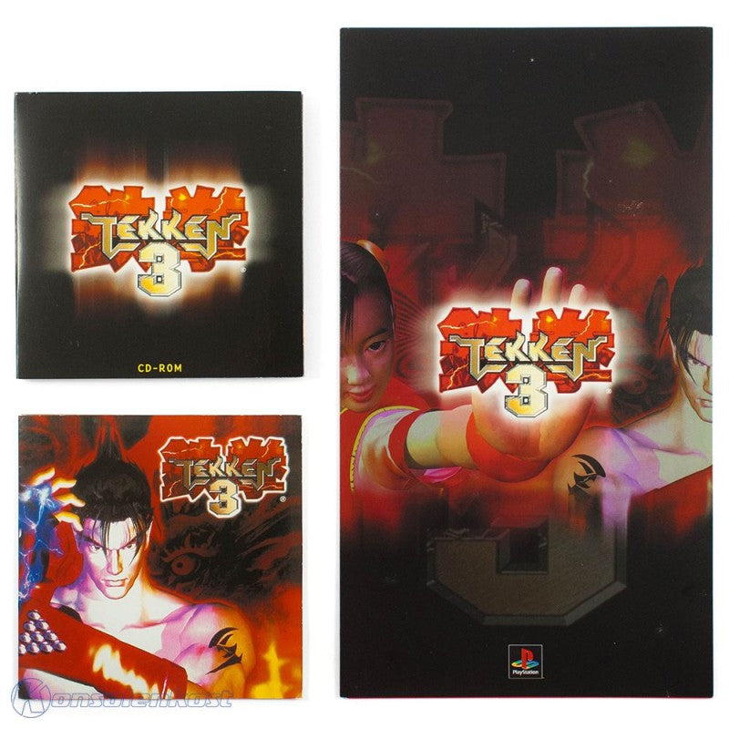 Tekken 3 Limited + Soundtrack / Press Kit — Collector's Edition