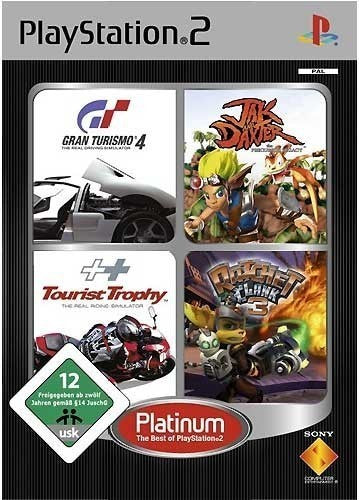 4in1 Quattro Pack: GT 4 + Jak & Daxter + Touris Trophy + Ratchet & Clank 3