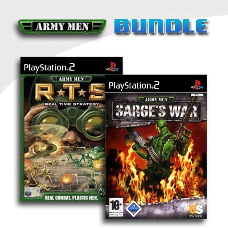 Army Men: Sarge's War + RTS Real Time Strategy