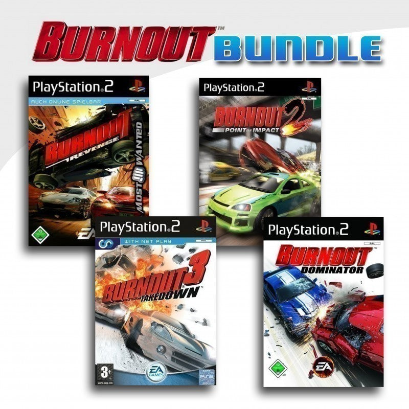 Burnout 4er Pack