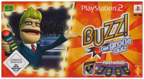 BUZZ!: Das grosse Quiz + 4 Buzzer