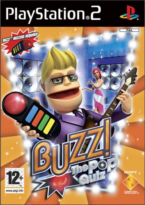 BUZZ!: The Big Pop Quiz + 4 Buzzer