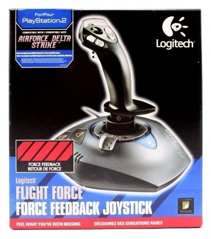 Controller / Arcade Stick / Joystick schwarz Flight Force FF [Logitech]