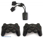 Controller / Pad Wireless Doppelpack schwarz