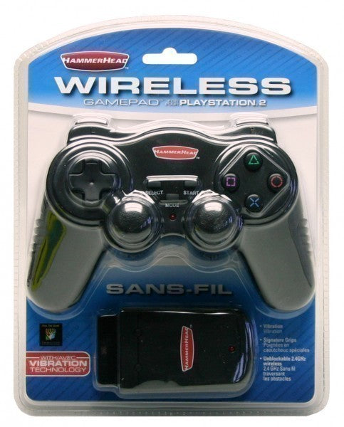 Controller / Pad Wireless schwarz Funk-Gamepad 2.4 GHz [Hammerhead]
