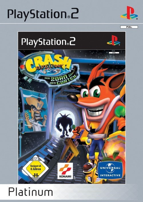Crash Bandicoot: Der Zorn des Cortex (DE) — Platinum